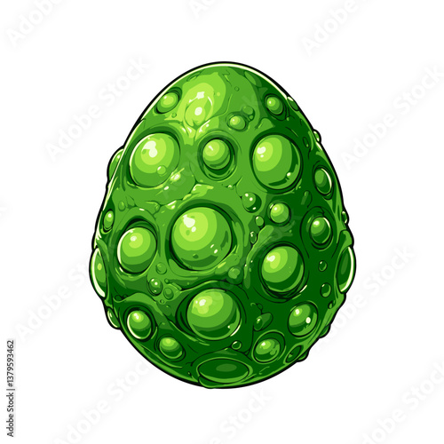 Green Alien Egg