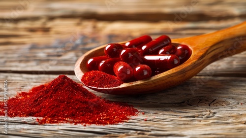 Astaxanthin Supplement: Anti-Aging Powerhouse - Astaxanthin capsules and powder. Youthful skin, boosted immunity, enhanced energy, improved vision, and cell protection. Natural antioxidant