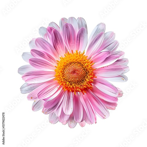 Xeranthemum Flower isolated on white background.close up.