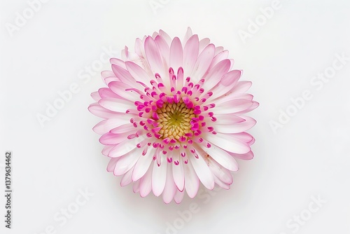 Xeranthemum Flower isolated on white background.close up.