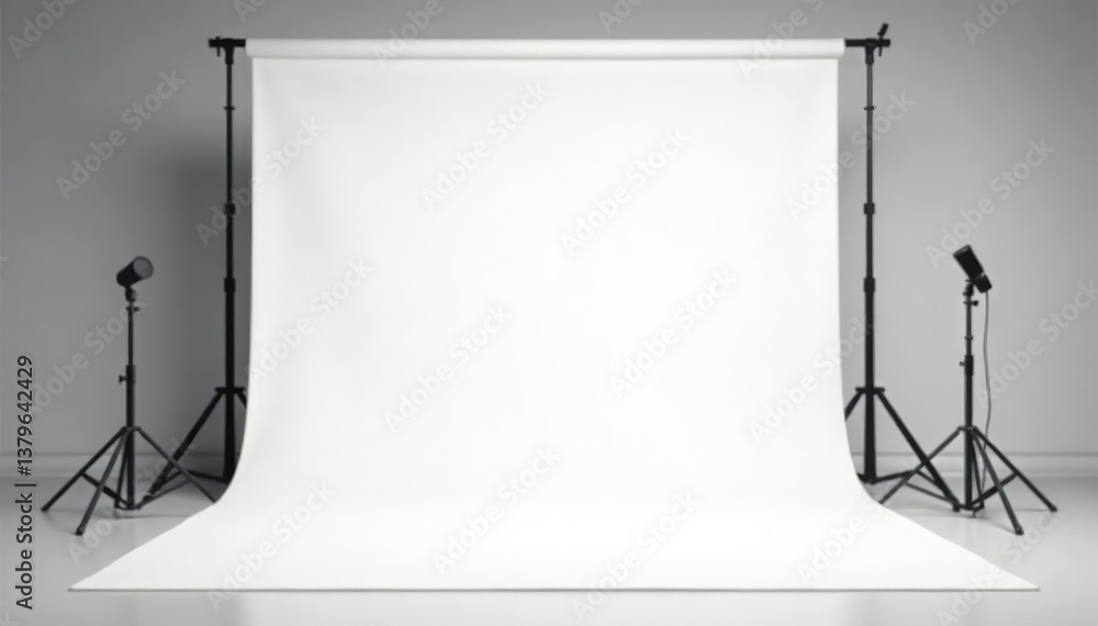 Bright white studio backdrop, seamless and smooth , clean, paper, minimal Bright white studio backdrop, seamless and smooth , clean, paper, minimal