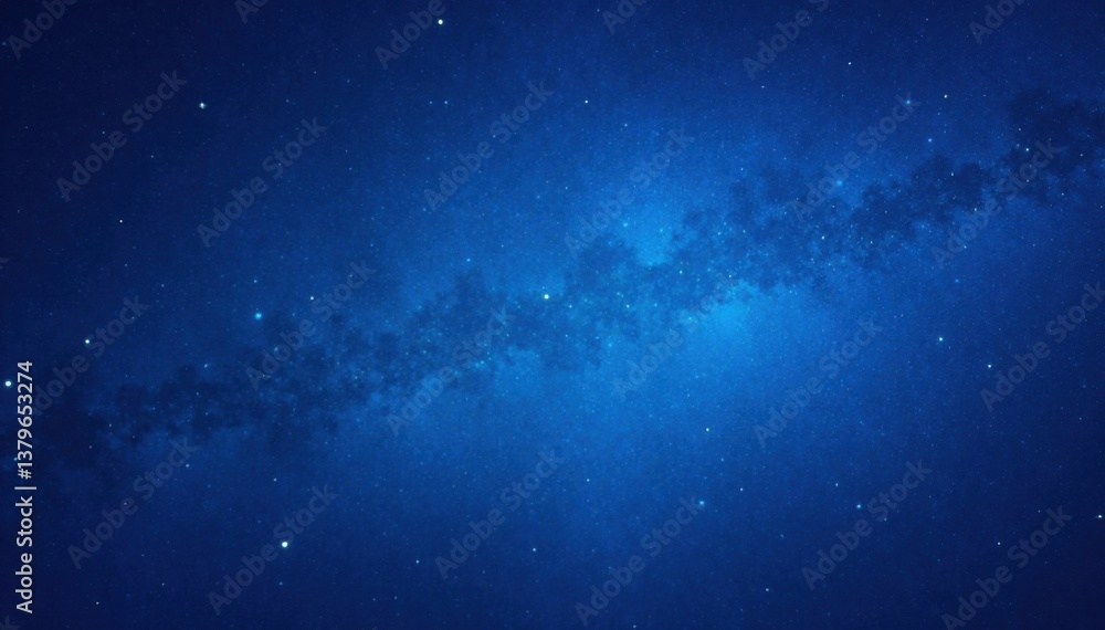 Fototapeta premium Celestial canvas with twinkling stars, dark blue background, subtle texture, celestial, texture, night sky