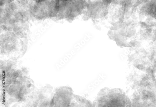 Abstract grunge black and white distressed texture background, Isolated on transparent background, PNG