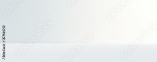 Wallpaper Mural A vast expanse of white with a small dot in the distance, isolation, void Torontodigital.ca