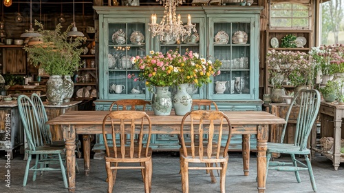 Rustic Dining Room, Farmhouse Style Decor