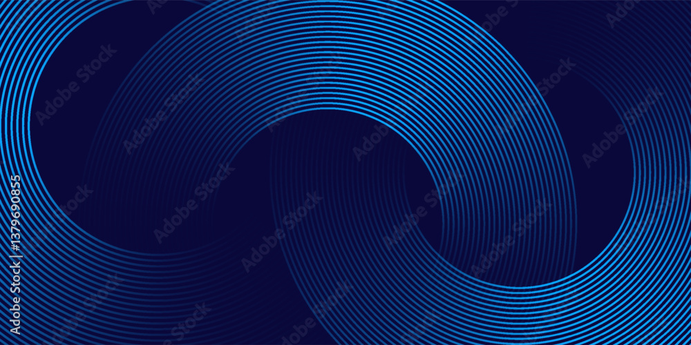 Abstract blue glowing geometric lines modern shiny blue circle lines pattern. Suit for cover banner brochure Abstract blue glowing geometric lines modern shiny blue circle lines pattern. Suit for cover banner brochure