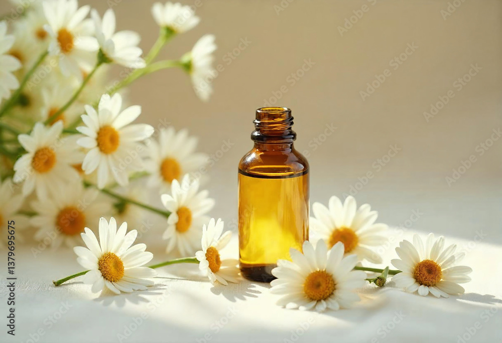 essential oil and camomile essential oil and camomile