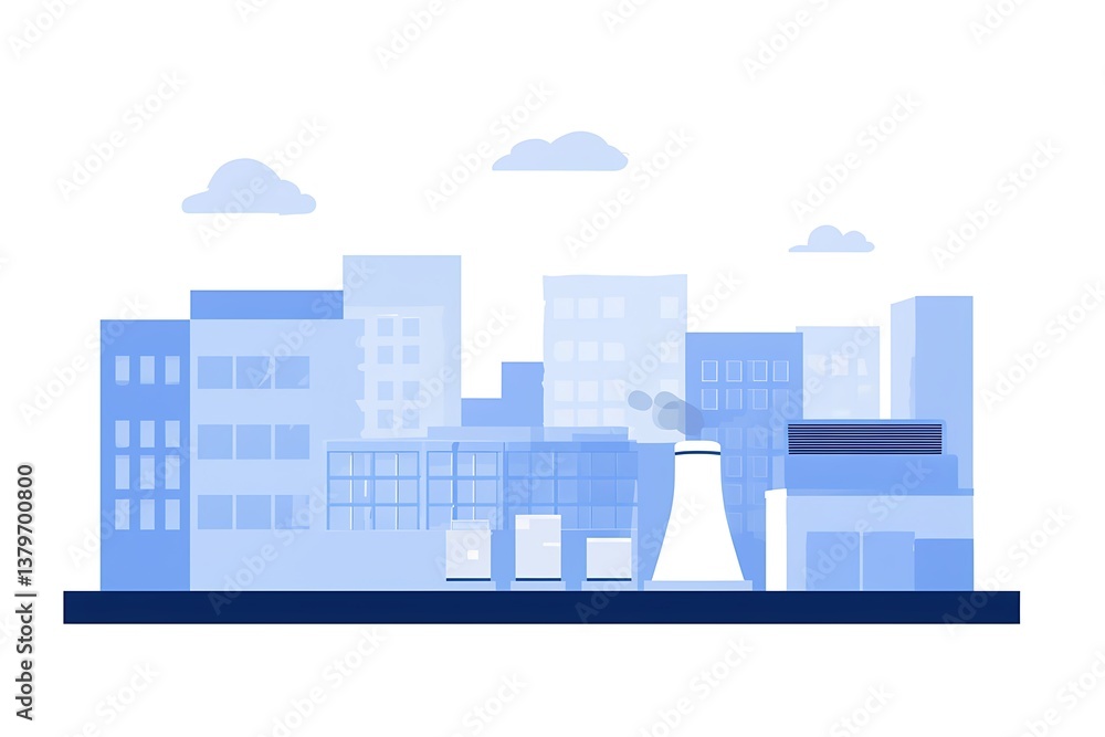 Obraz premium commercial HVAC