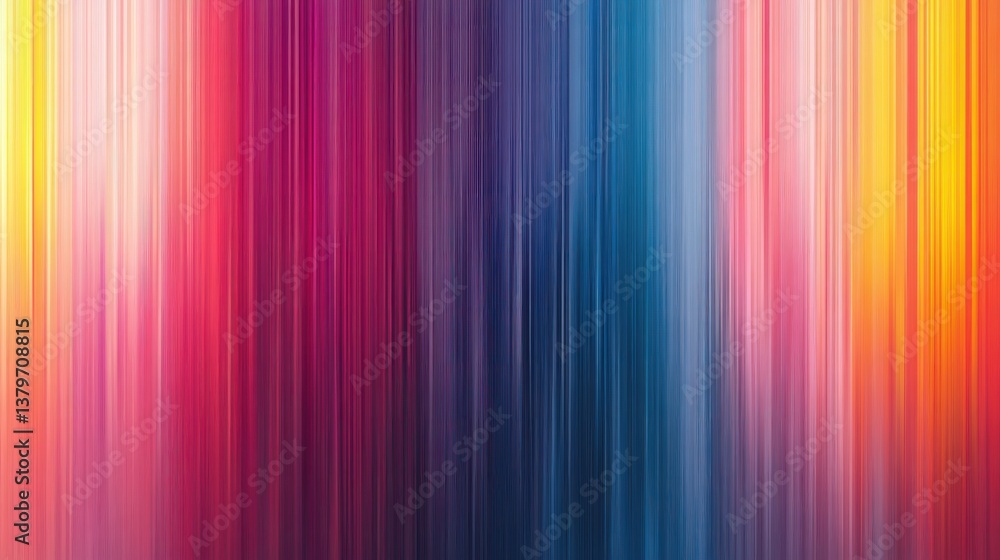 Vibrant Rainbow Stripes: An Abstract Masterpiece of Color and Light Vibrant Rainbow Stripes: An Abstract Masterpiece of Color and Light