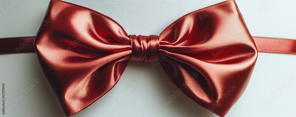 red ribbon bow