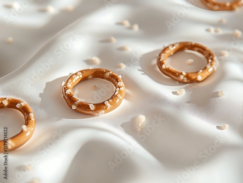 Obraz na płótnie wedding rings on a white background w salonie