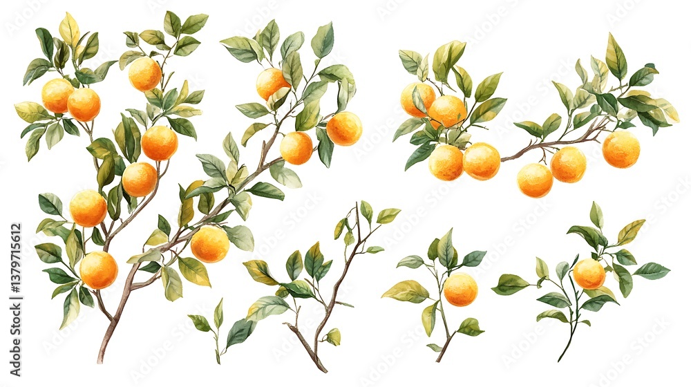 branch of orange