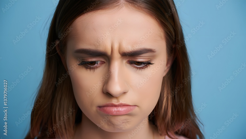 Sad Woman Crying - AI Sad Woman Crying - AI