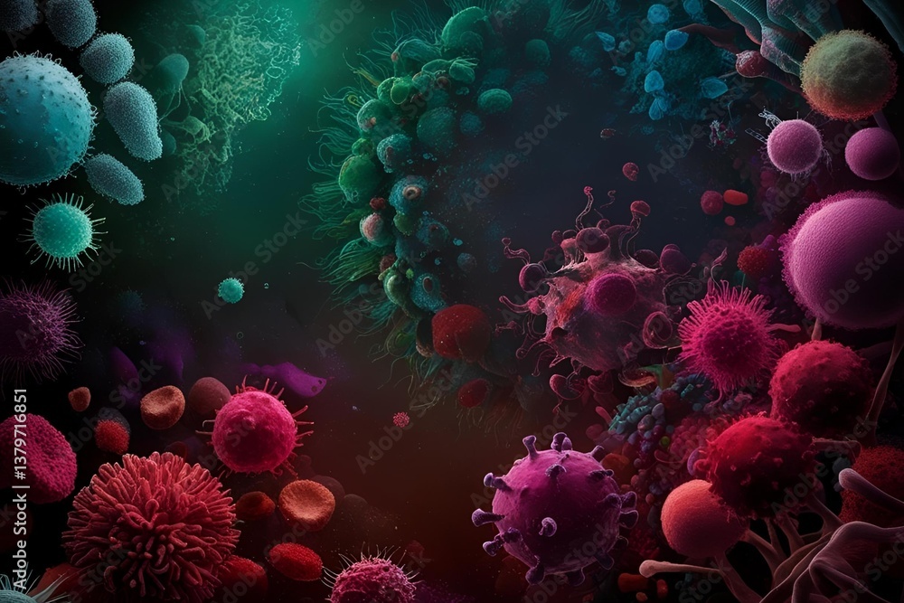 microbial background microbial background