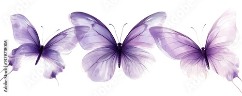 Obraz na płótnie butterfly on white background w salonie