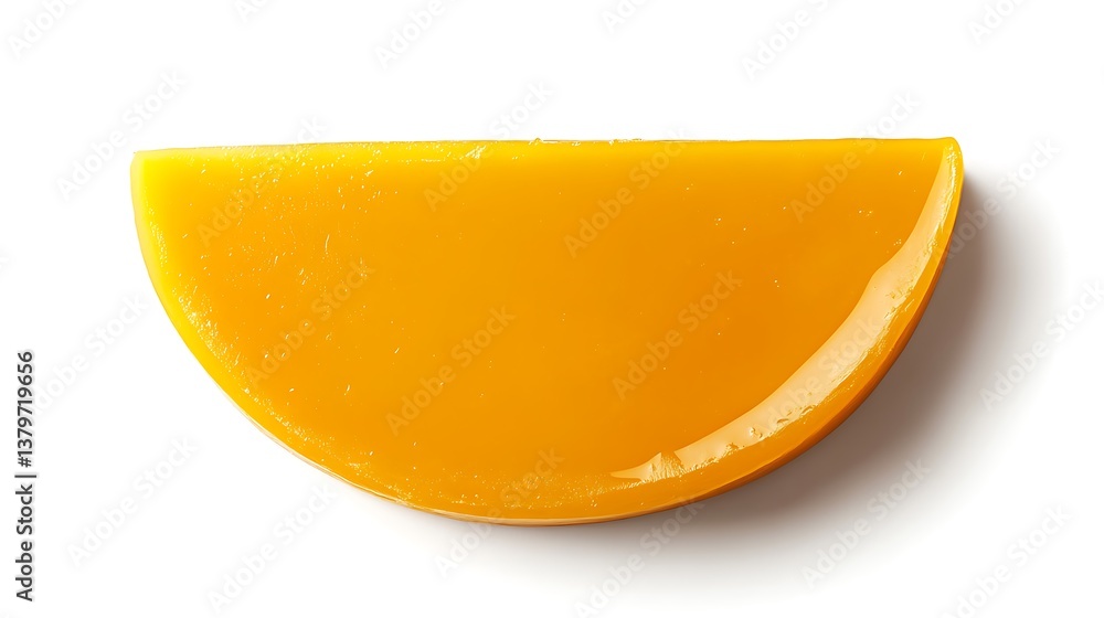 orange juice on a white background
