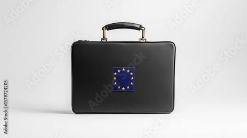 Business Briefcase with Fla...