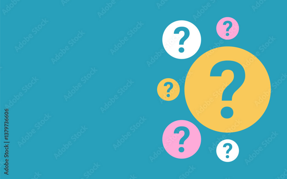 Colorful Question Mark Background Inquiry Curiosity and Problem-Solving Concept Colorful Question Mark Background Inquiry Curiosity and Problem-Solving Concept