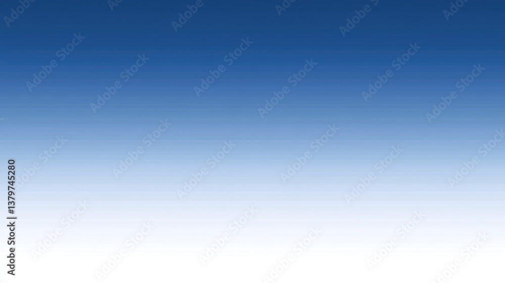 A clear morning sky with a soft gradient from pale blue to deep azure A clear morning sky with a soft gradient from pale blue to deep azure