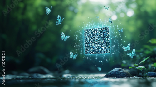 Digital Nature's Embrace: A...