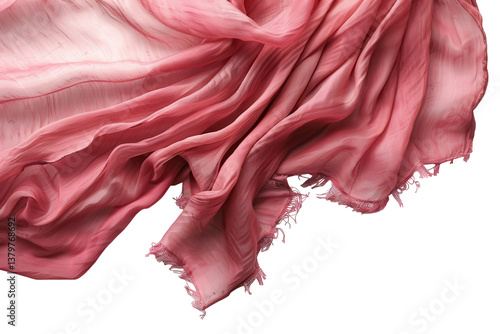Kashmiri Shawl Isolated On Transparent Background