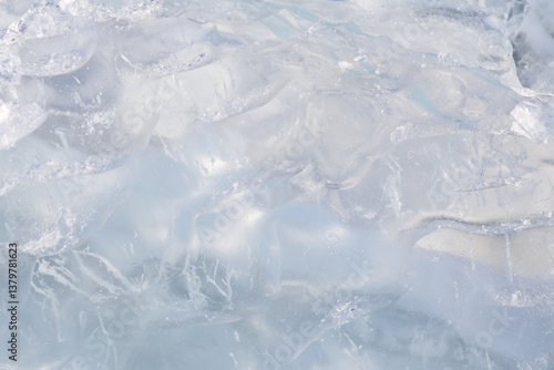 blue ice texture background