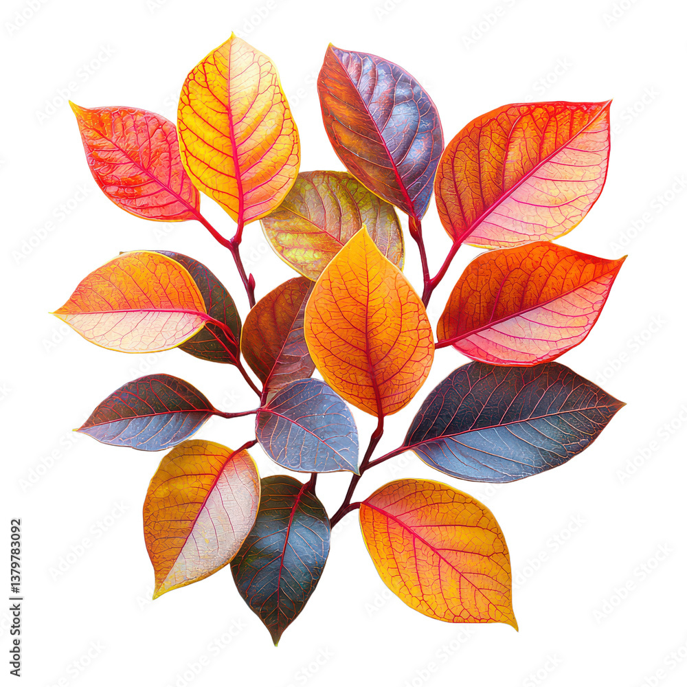 Obraz premium Croton PNG houseplant PNG colorful leaves PNG tropical plant PNG indoor plant PNG decorative plant PNG transparent background