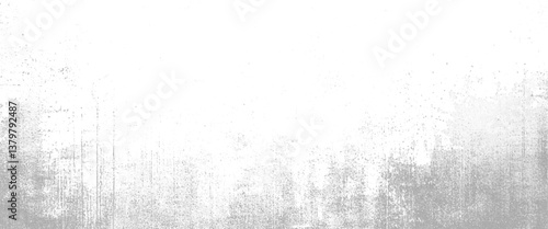 Obraz na płótnie Vector rusted white grunge design elements and black and white rough vintage distress background w salonie