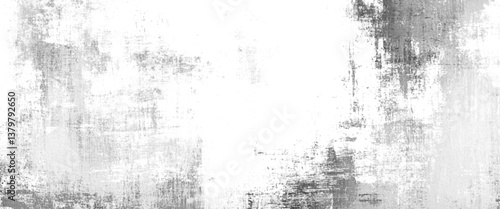 Obraz na płótnie Vector retro surface texture in black and white vintage distress background. w salonie