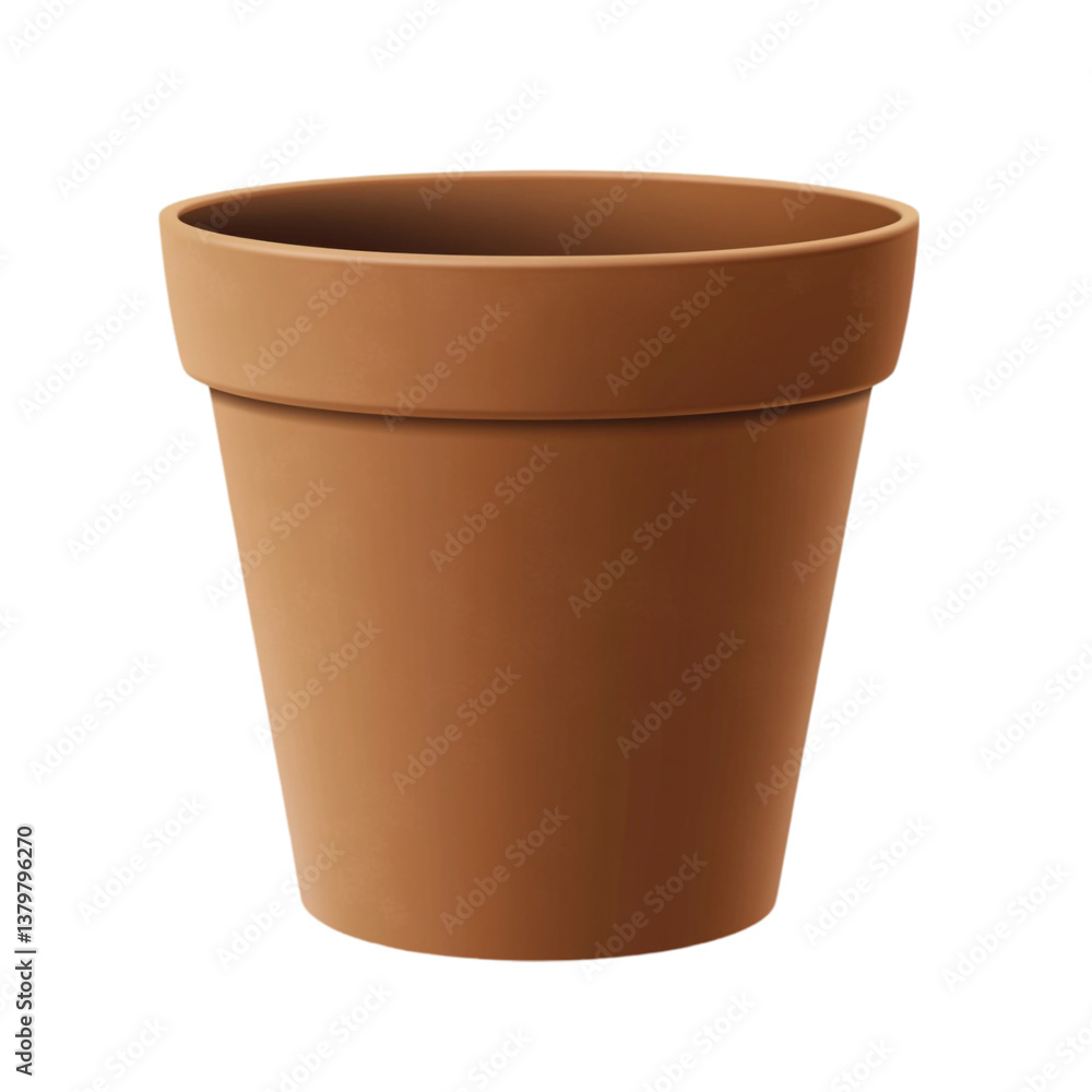 Terracotta Flower Pot Empty Brown Planter Gardening Home Decor, Terracotta Flower Pot Empty Brown Planter Gardening Home Decor,