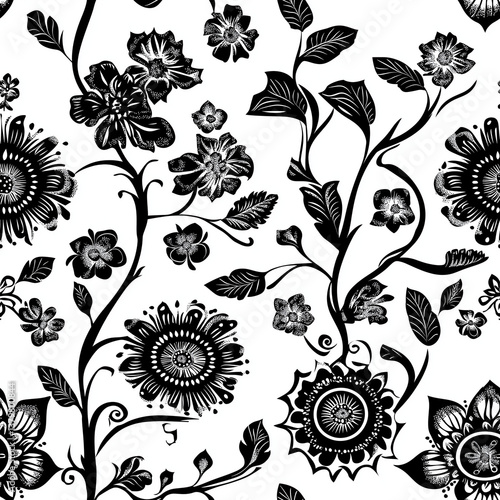 Intricate Flower Motifs