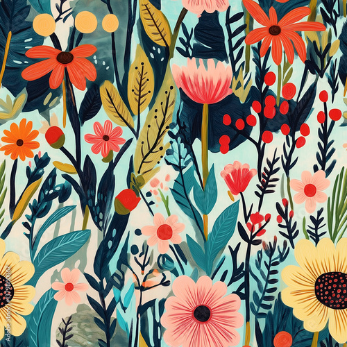 Whimsical Garden Print