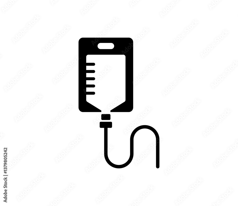 シンプルな点滴のアイコンイラスト ベクター
シンプルな点滴のアイコンイラスト ベクター