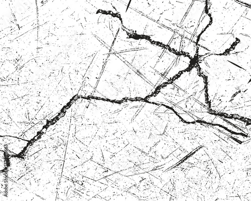 Cracked concrete wall grunge texture with aged paint and rough texture. 