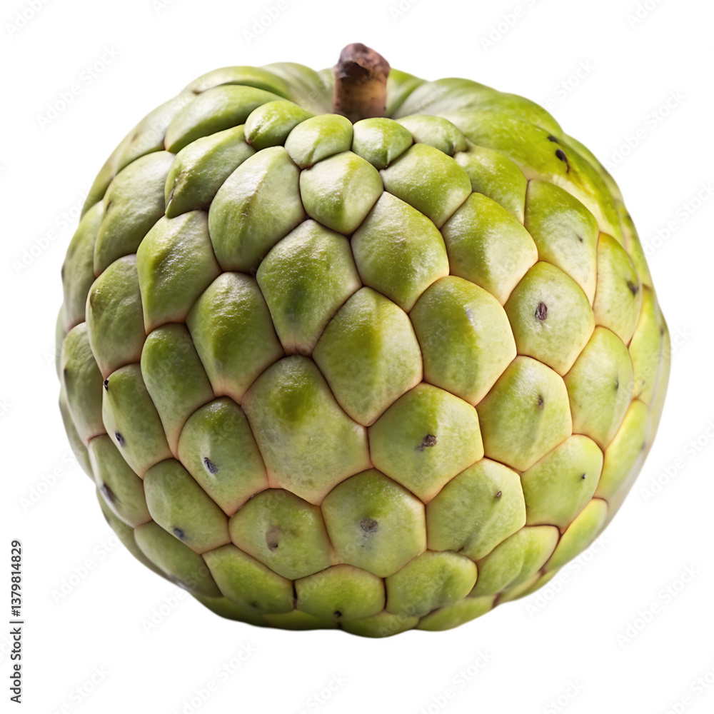 Obraz premium Cherimoya Fruit: Close-up Image