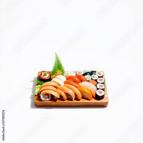 Exquisite Sushi Platter: Fresh Japanese Cuisine