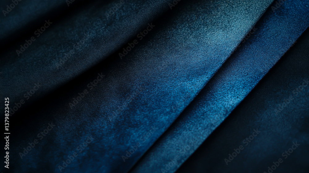 Obraz premium Elegant dark blue to black gradient with subtle metallic shimmer