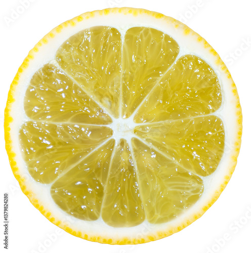 Yellow Citrus Lemon fruit with leaf isolated on white background, Sweet Lemon on white PNG File.