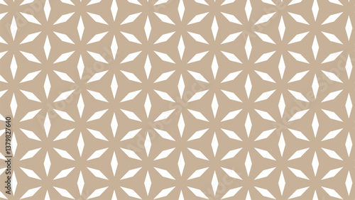 Geometric star seamless pattern. Monochrome abstract star vector. Seamless pattern stars. Elegant background with star. 
