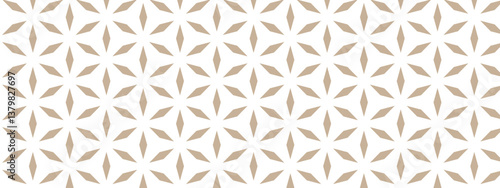 Geometric star seamless pattern. Monochrome abstract star vector. Seamless pattern stars. Elegant background with star. 
