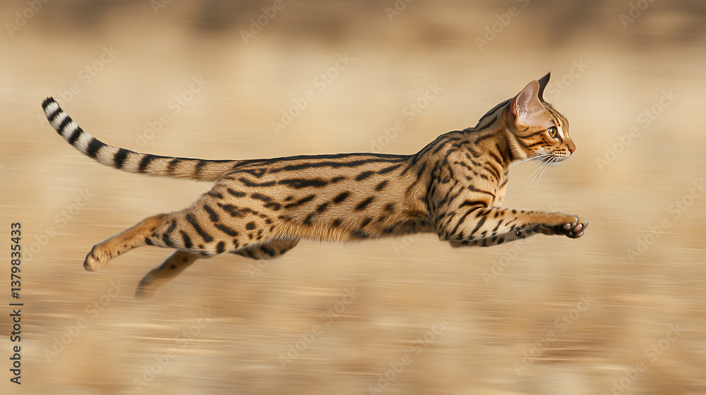 Fototapeta premium Gold Dust Hunter – Cinematic 4K Wild Grace