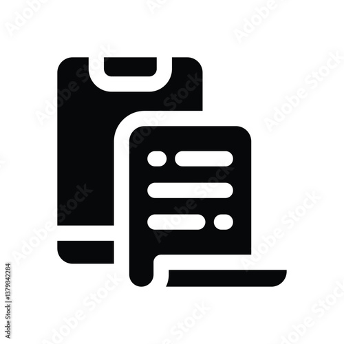 payment glyph icon. Strong and solid vector icon for websites, mobile interfaces, presentations, and visual branding. High quality and easy to edit.