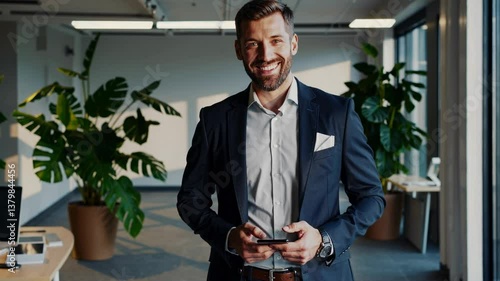 The Professional Smiling Businessman