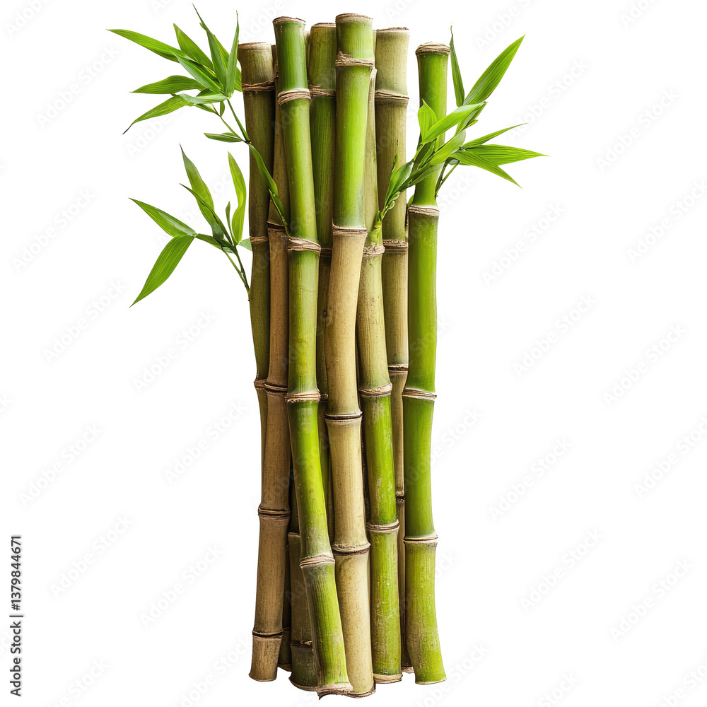 Bamboo Stalks Image on transparent background Bamboo Stalks Image on transparent background