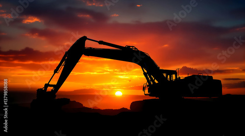 Sunset silhouettes dramatic colors nature