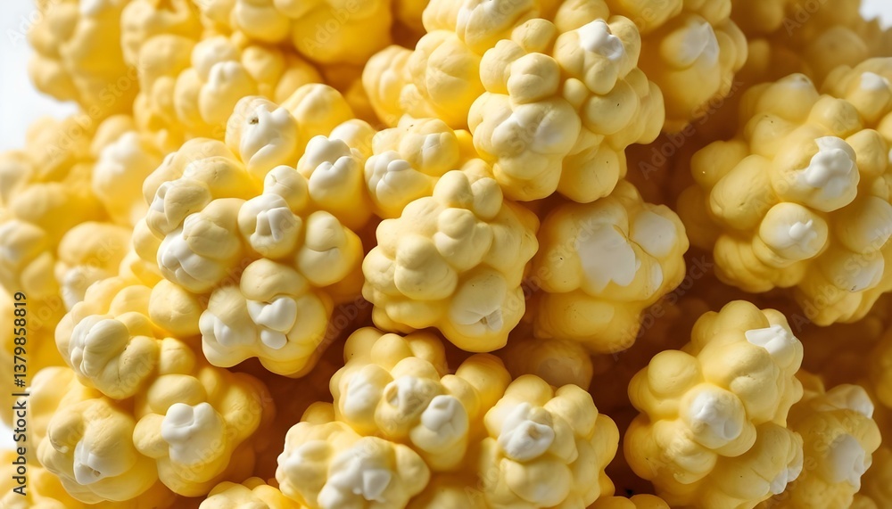 A detailed digital rendering of a golden-yellow, cauliflower-like structure against a bright white background A detailed digital rendering of a golden-yellow, cauliflower-like structure against a bright white background