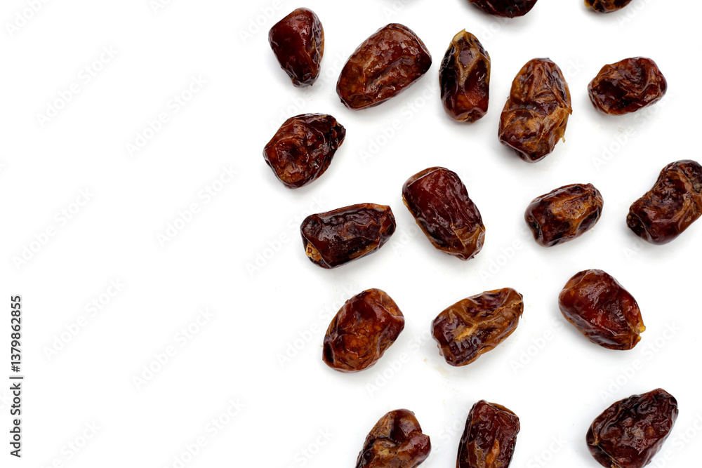 Obraz premium Dates or dattes palm fruit
