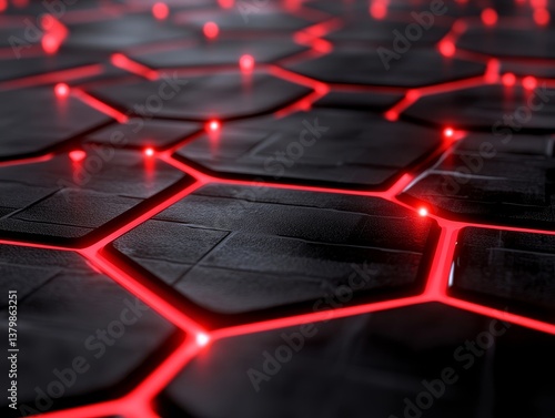 Transaction Flows are Analyzed by a Futuristic Engine that Highlights Blocked Fraud Attempts with Red Nodes