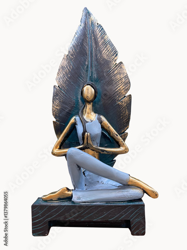 figurine yoga girl