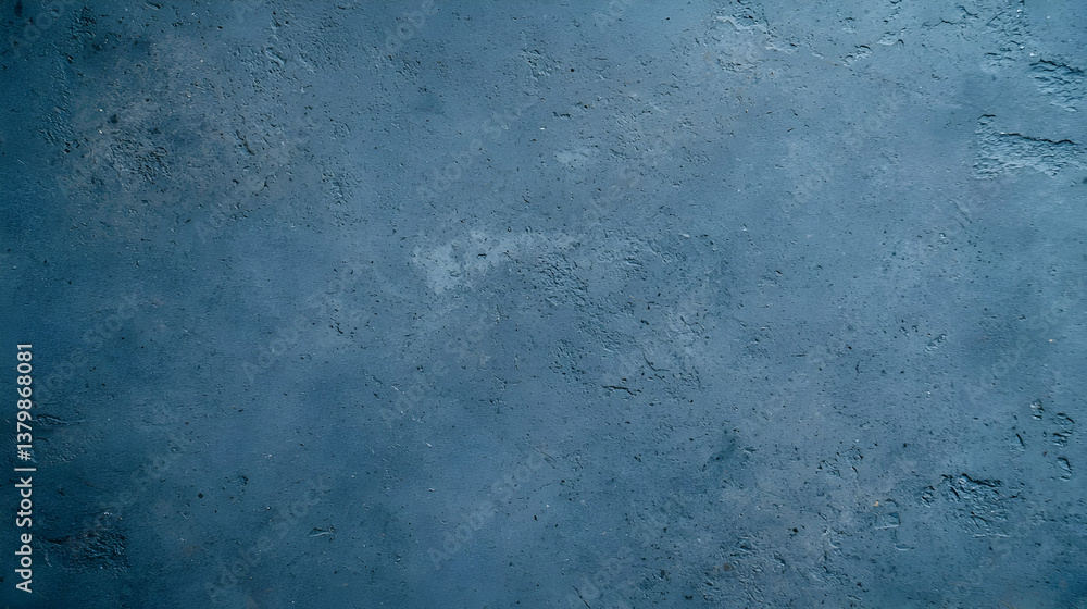 Naklejka premium Textured Blue Concrete Surface Background for Design Projects